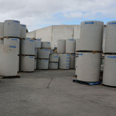 Concrete inspection chambers