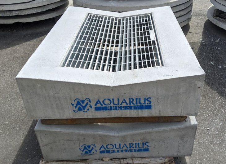 V Drain Drop In Grate 1